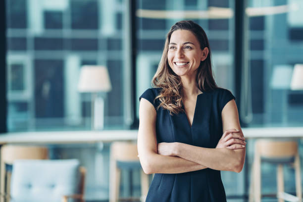 Business Woman Stock Photos, Pictures & Royalty-Free Images - iStock in which she is thinking about Digital Management